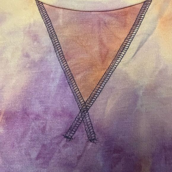 Pink Lily Rest and Relaxation oversized tie dye tee shirt, Size Small - Picture 11 of 11